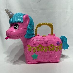 Polly Pocket 35th Celebration Unicorn Piñata Play House Doll House (no figures